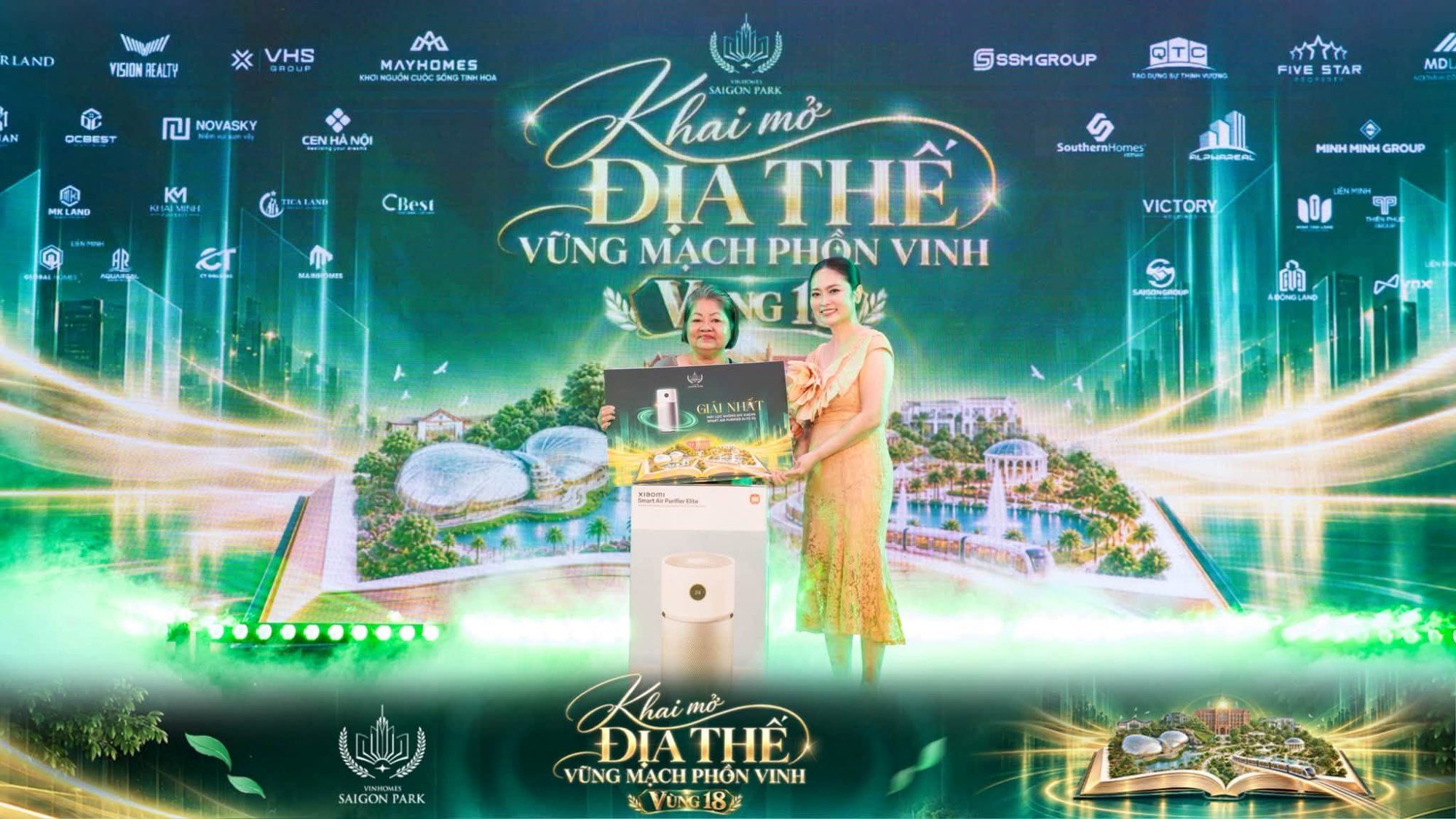 Sự kiện Vinhomes Saigon Park 18/10: hơn 400 khách dự Khai mở địa thế