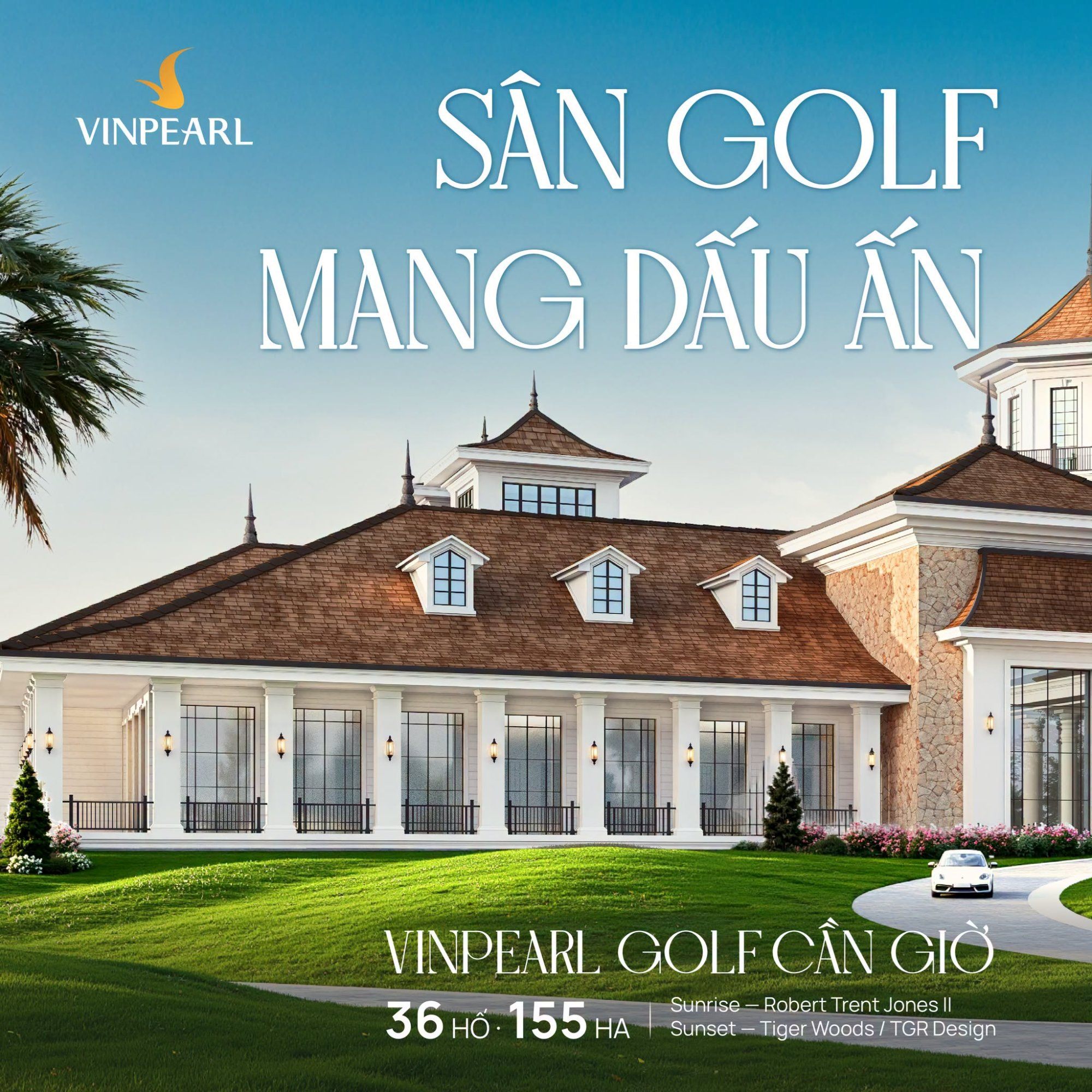 Vinpearl Golf Cần Giờ: bộ đôi sân Sunrise – Sunset 36 hố