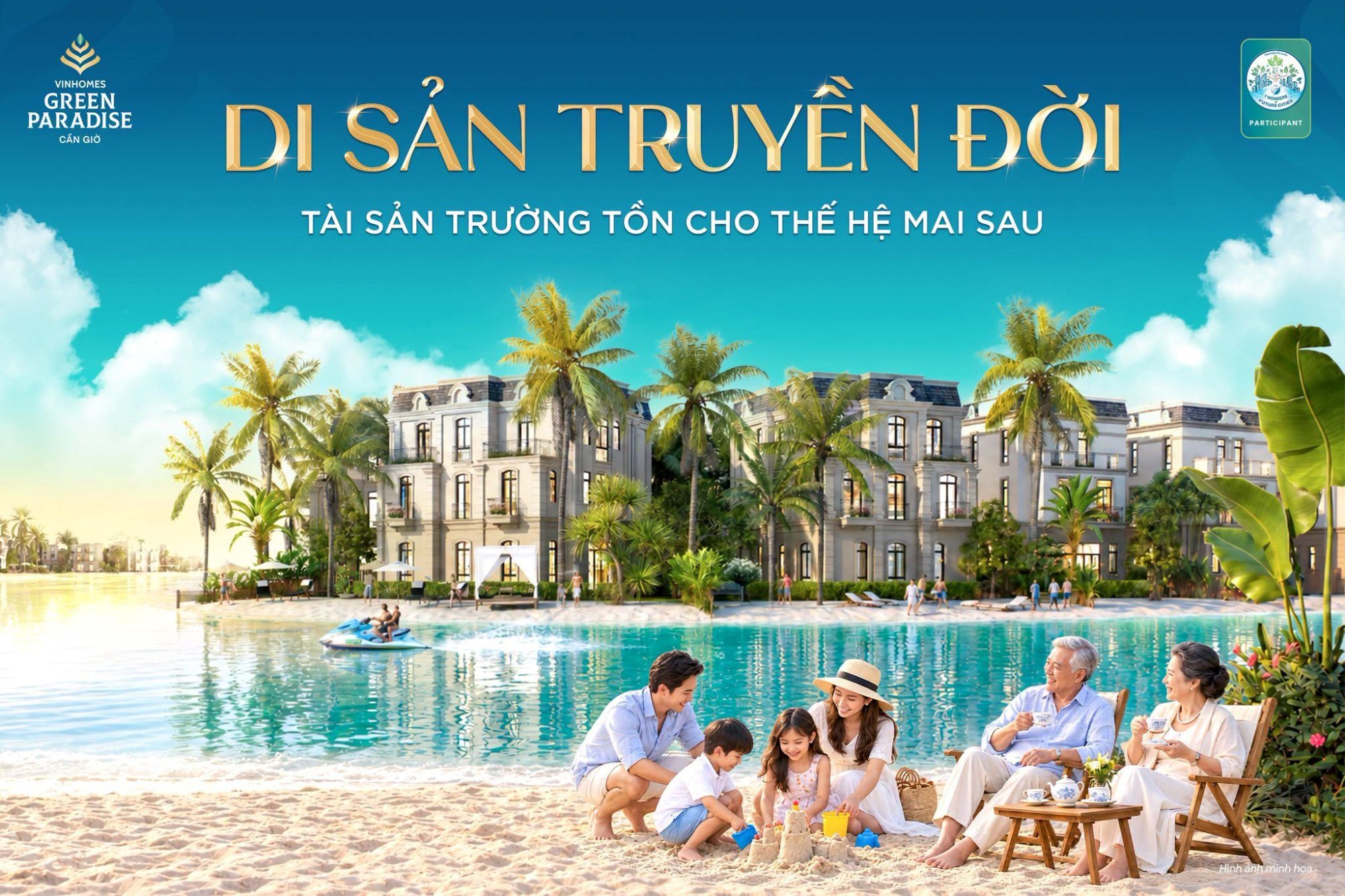 Di sản truyền đời: tổ ấm bên rừng, kế biển tại Vinhomes Green Paradise