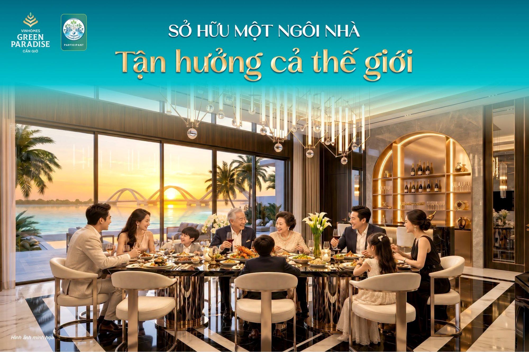 Sở hữu một ngôi nhà, tận hưởng cả thế giới tại Vinhomes Green Paradise