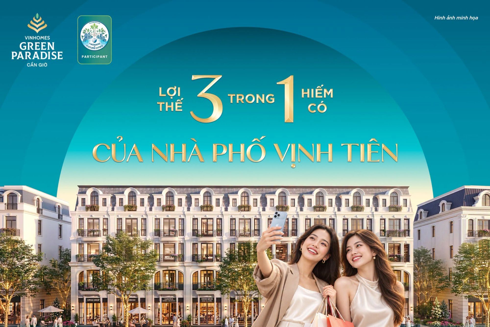 Nhà phố Vịnh Tiên lợi thế "3 trong 1": vị trí, dòng khách, dòng tiền