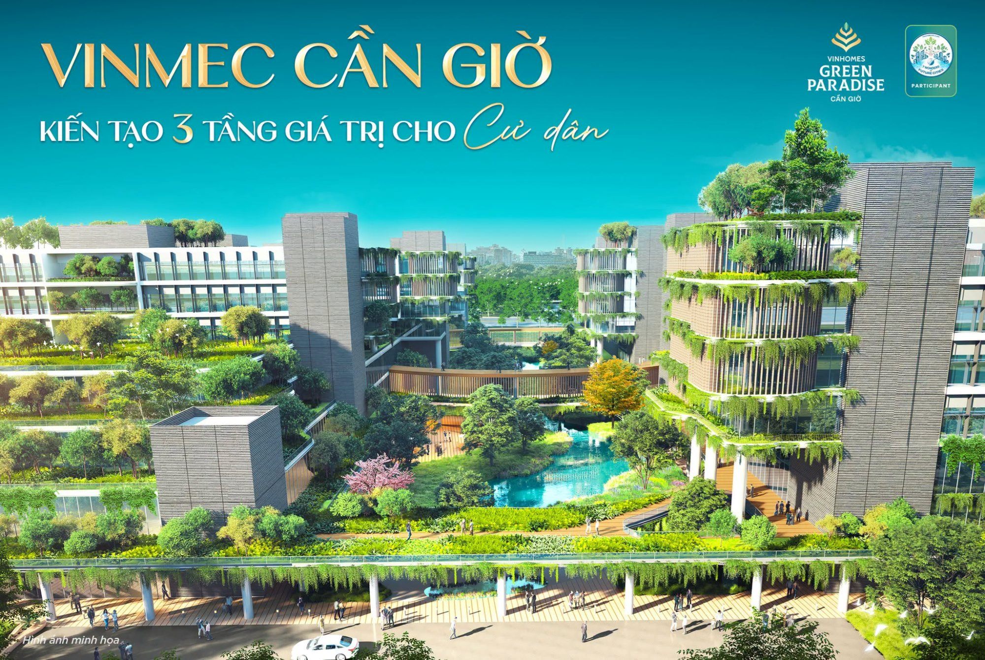 Vinmec Cần Giờ – 3 giá trị cho một nơi an cư dài hạn tại Vinhomes Green Paradise