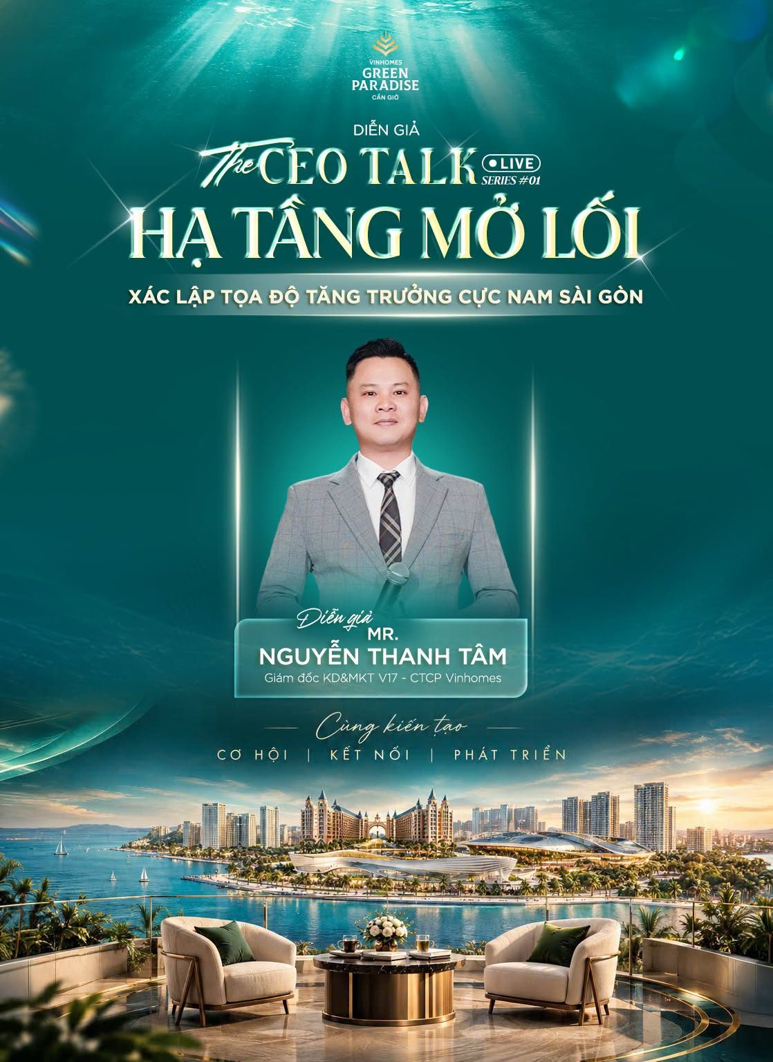 Diễn giả The CEO Talk #01 – Vinhomes Green Paradise
