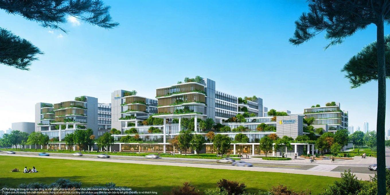 Phối cảnh bệnh viện Vinmec Cần Giờ