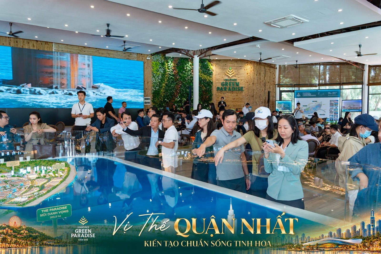 Văn phòng bán hàng Vinhomes Green Paradise – Vinhomes Green Paradise