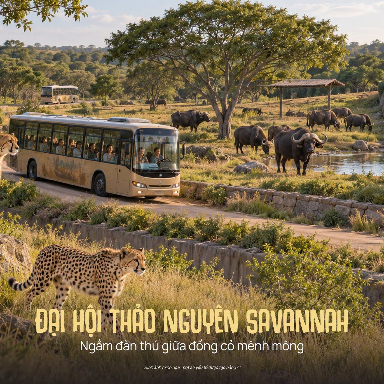 Đại hội thảo nguyên Savannah – Vinhomes Green Paradise