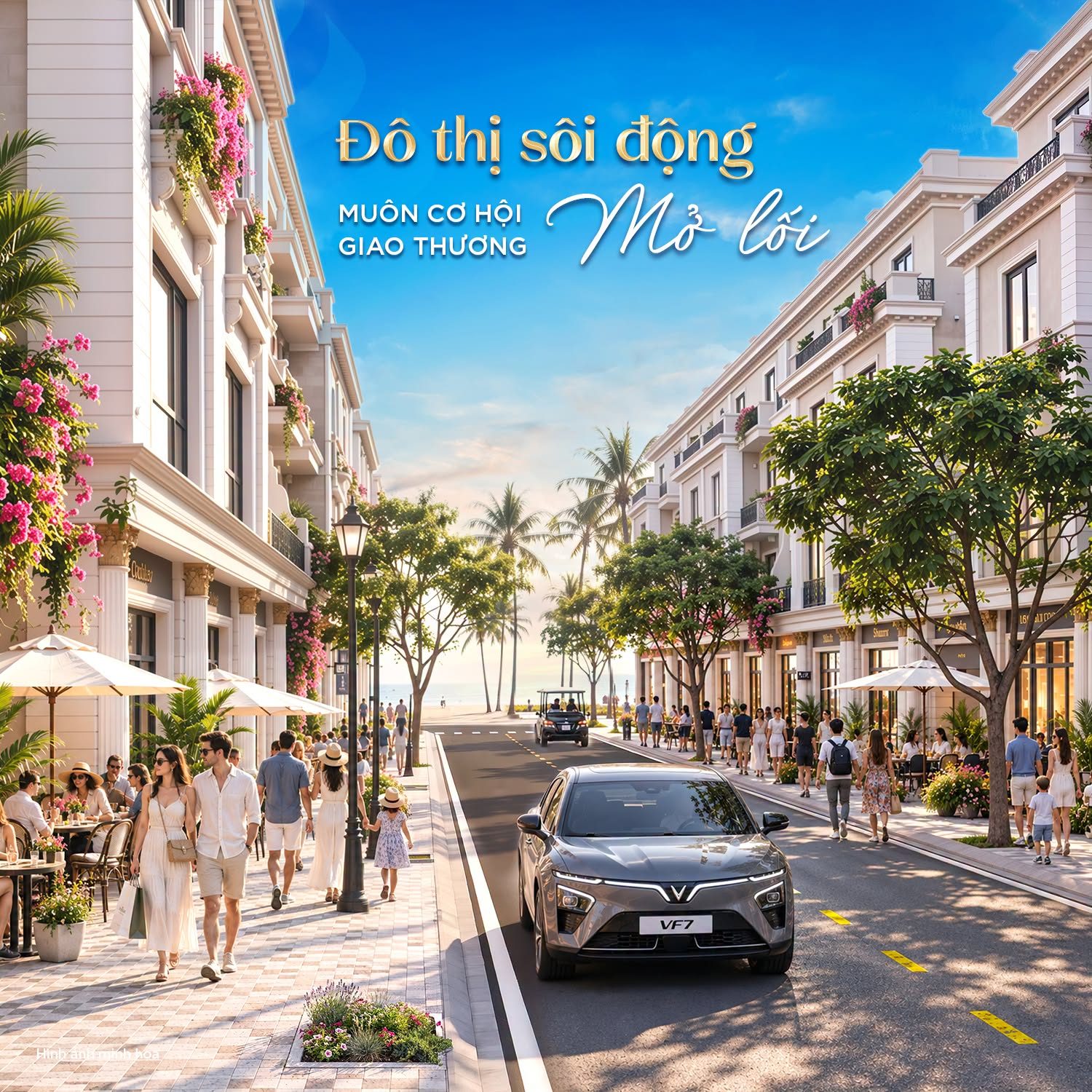 Đô thị sôi động mở cơ hội giao thương – Vinhomes Green Paradise