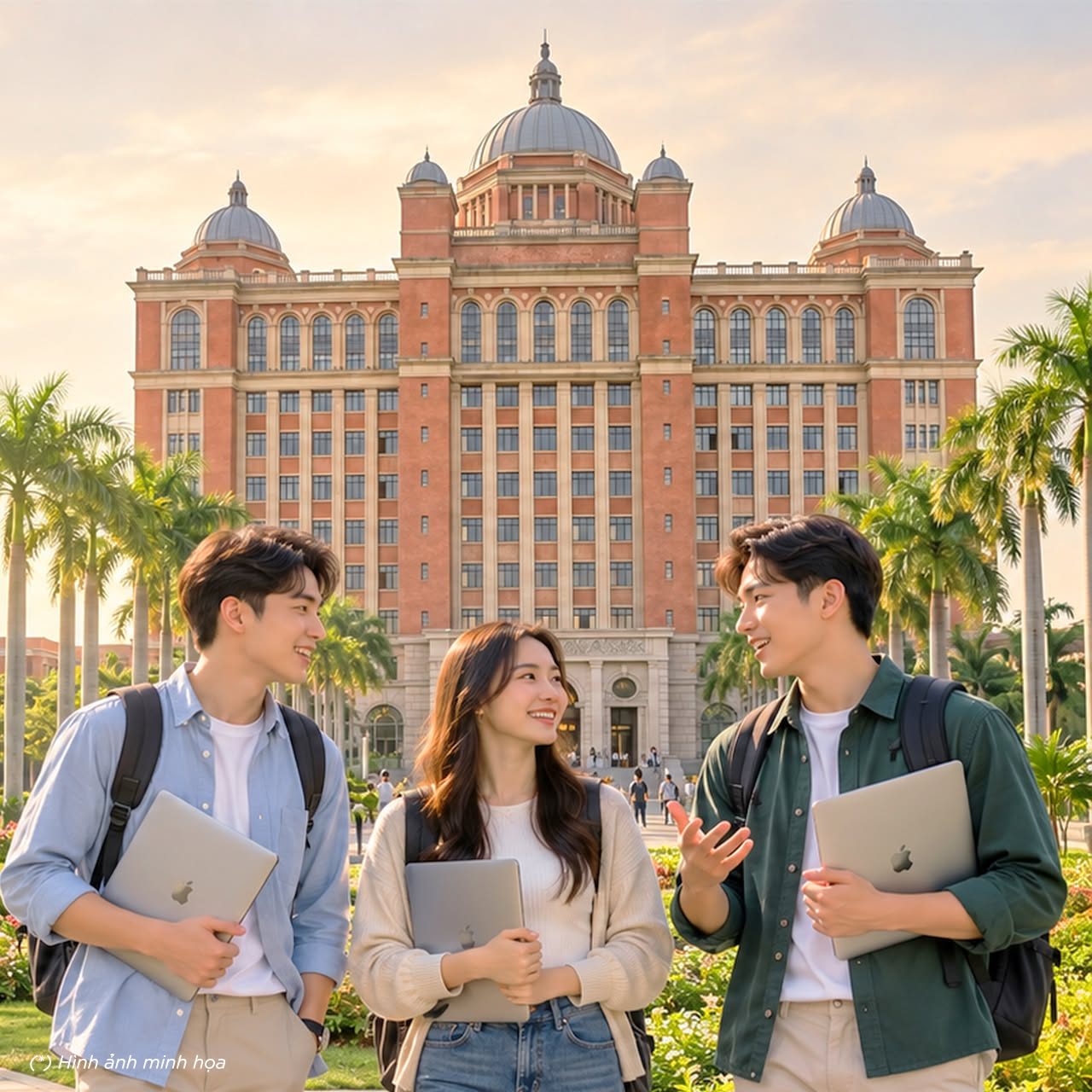 Sinh viên tại đô thị đại học Vinhomes Saigon Park