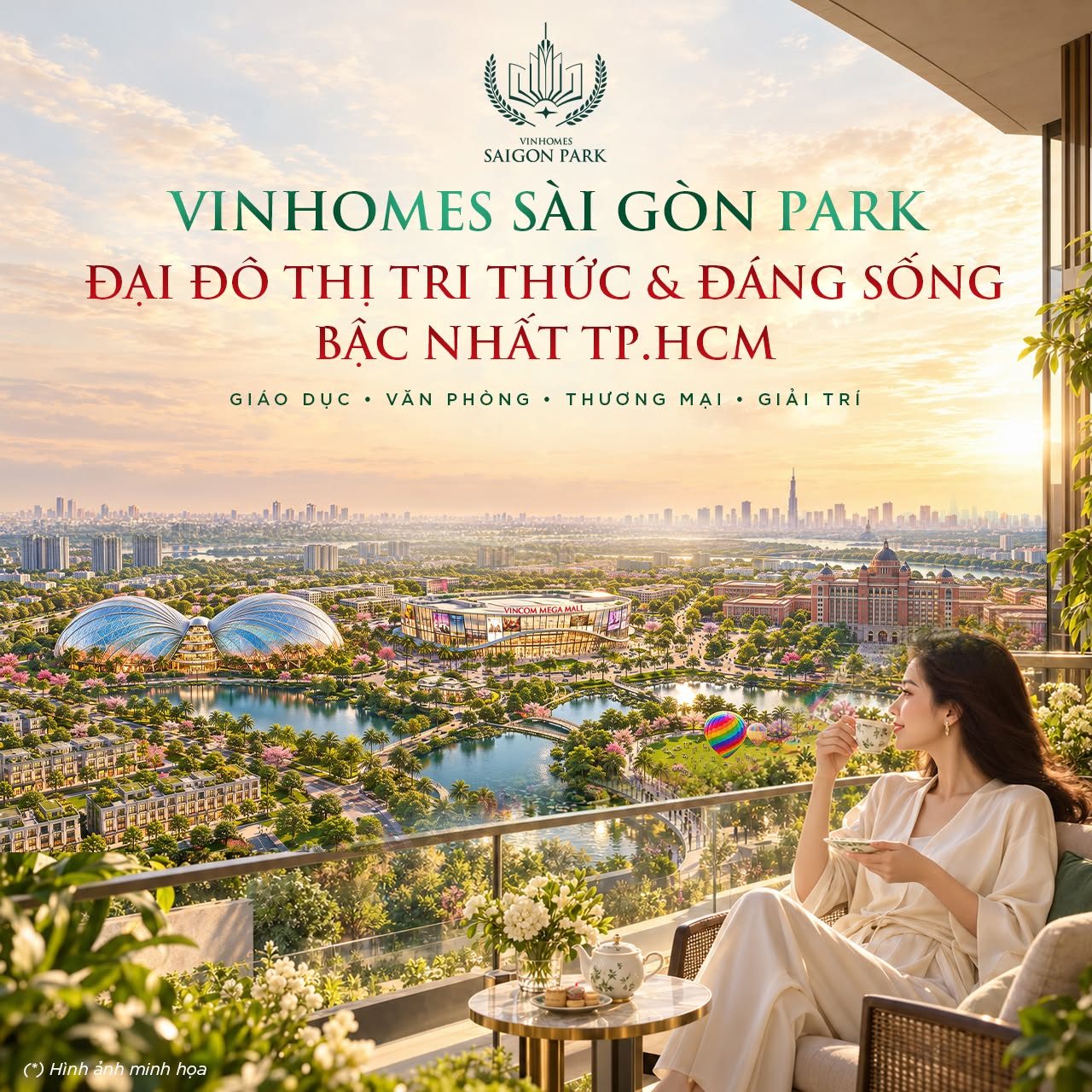 Đại đô thị tri thức Vinhomes Saigon Park