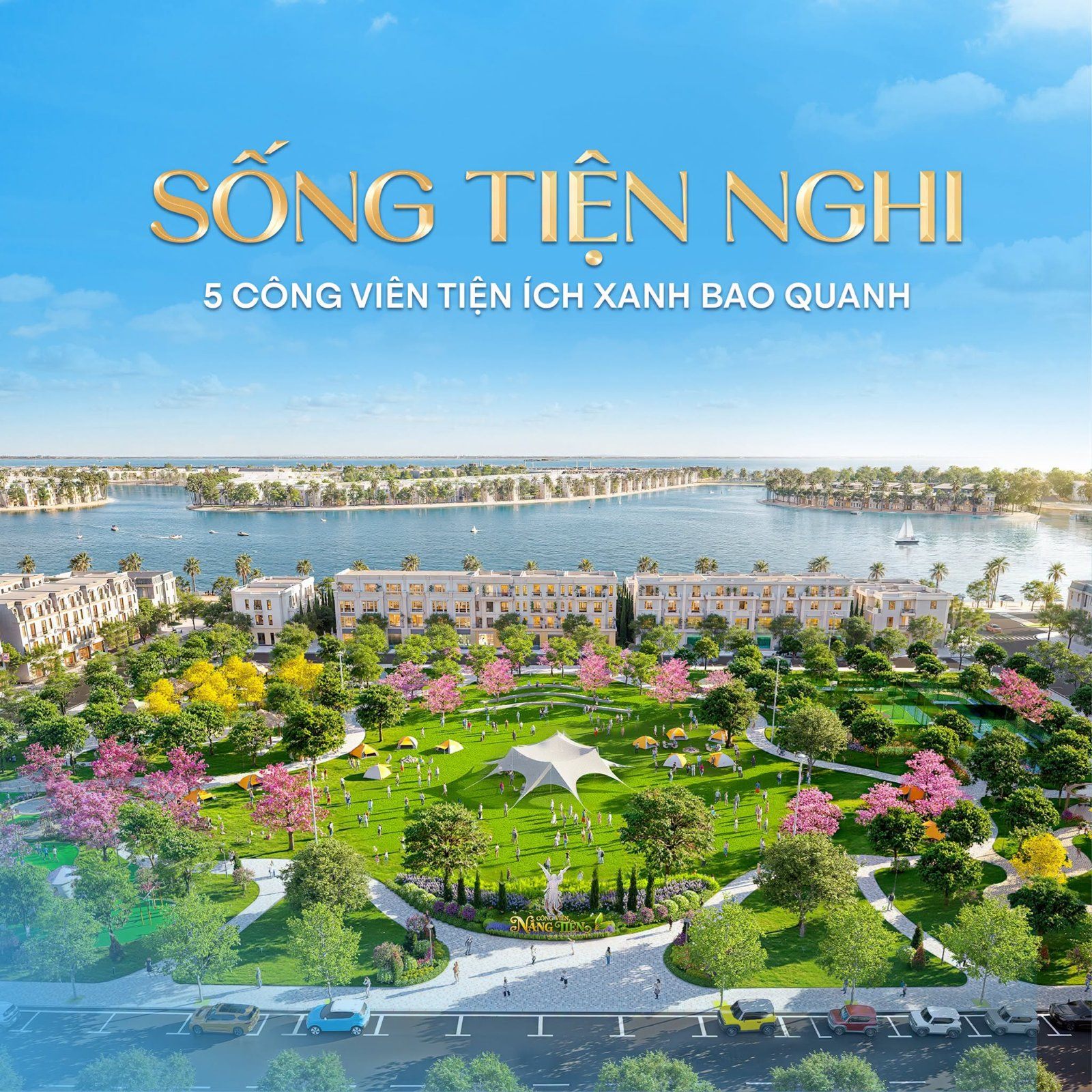Nhà liền kề Vịnh Tiên – Vinhomes Green Paradise
