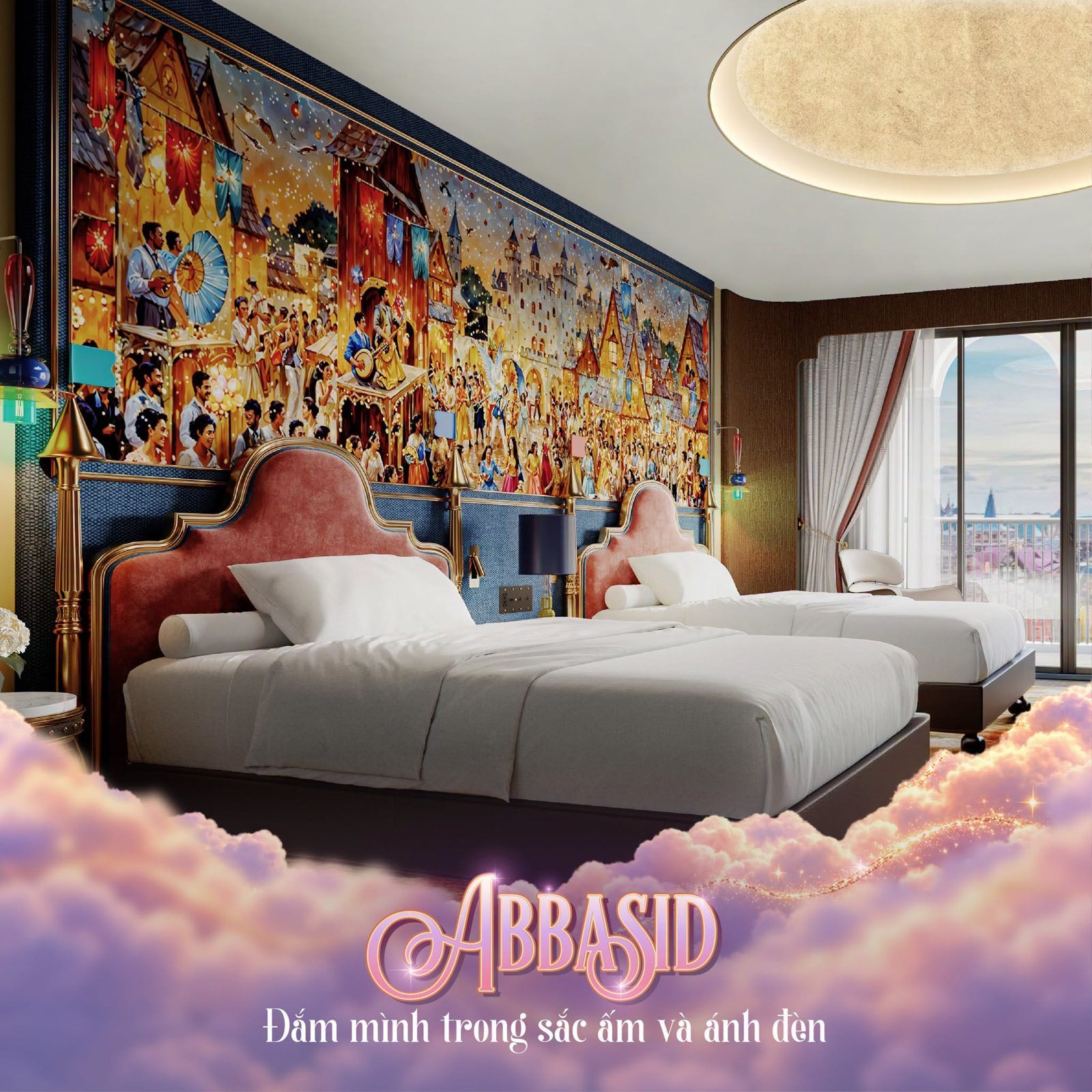 Không gian văn hóa Abbasid – Vinhomes Green Paradise