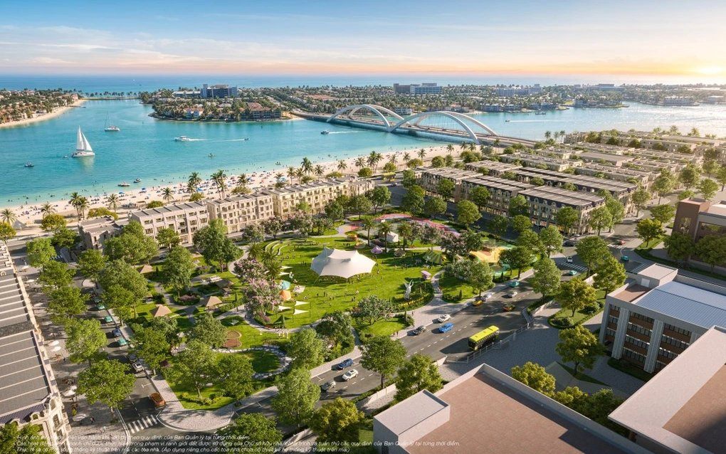 Vịnh Tiên nhìn từ trên cao – Vinhomes Green Paradise