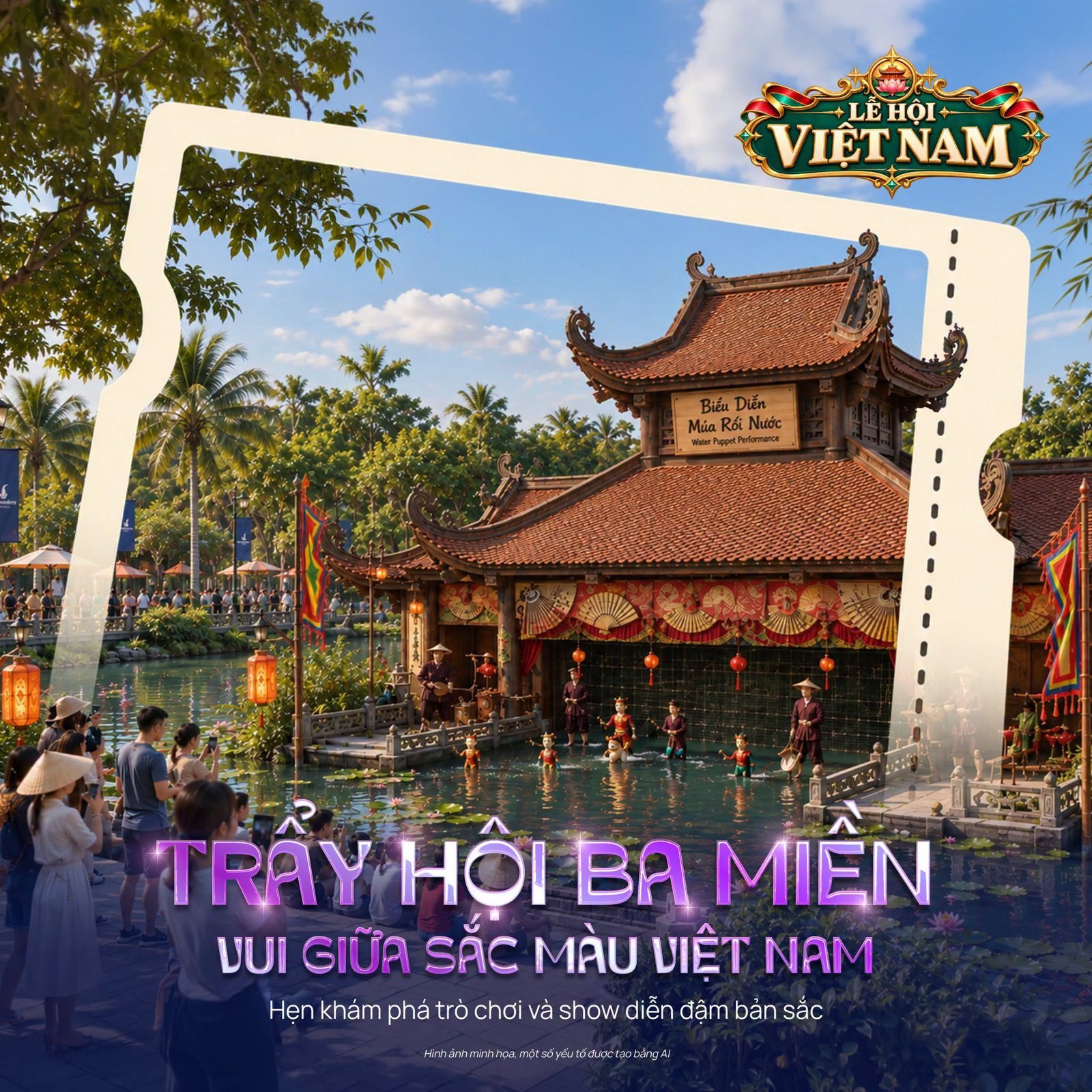 Lễ hội Việt Nam tại VinWonders Cần Giờ – Vinhomes Green Paradise