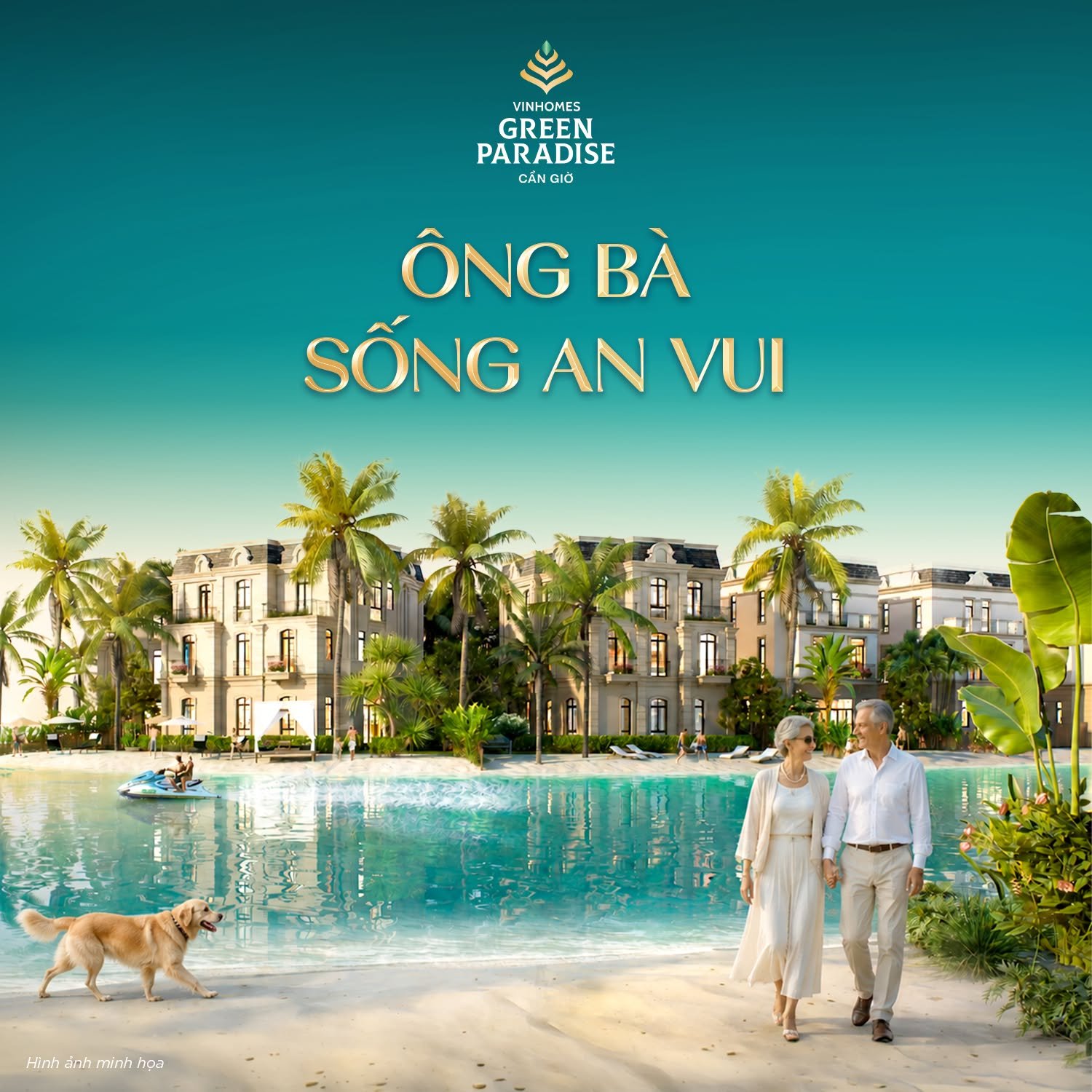Không gian sống an vui cho người lớn tuổi – Vinhomes Green Paradise