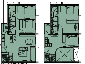 Layout căn Duplex-191m2 Duplex-191m2 - Imperia Sensa Park